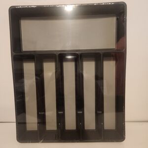 Brand New Seseno Black Expandable Utensil Tray Drawer Organizer